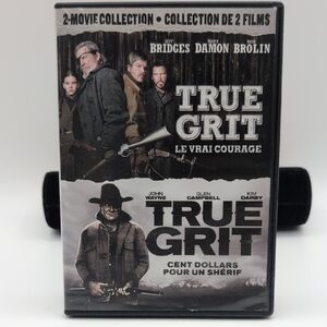 True Grit 2-Movie Collection DVD Matt Damon Jeff Bridges